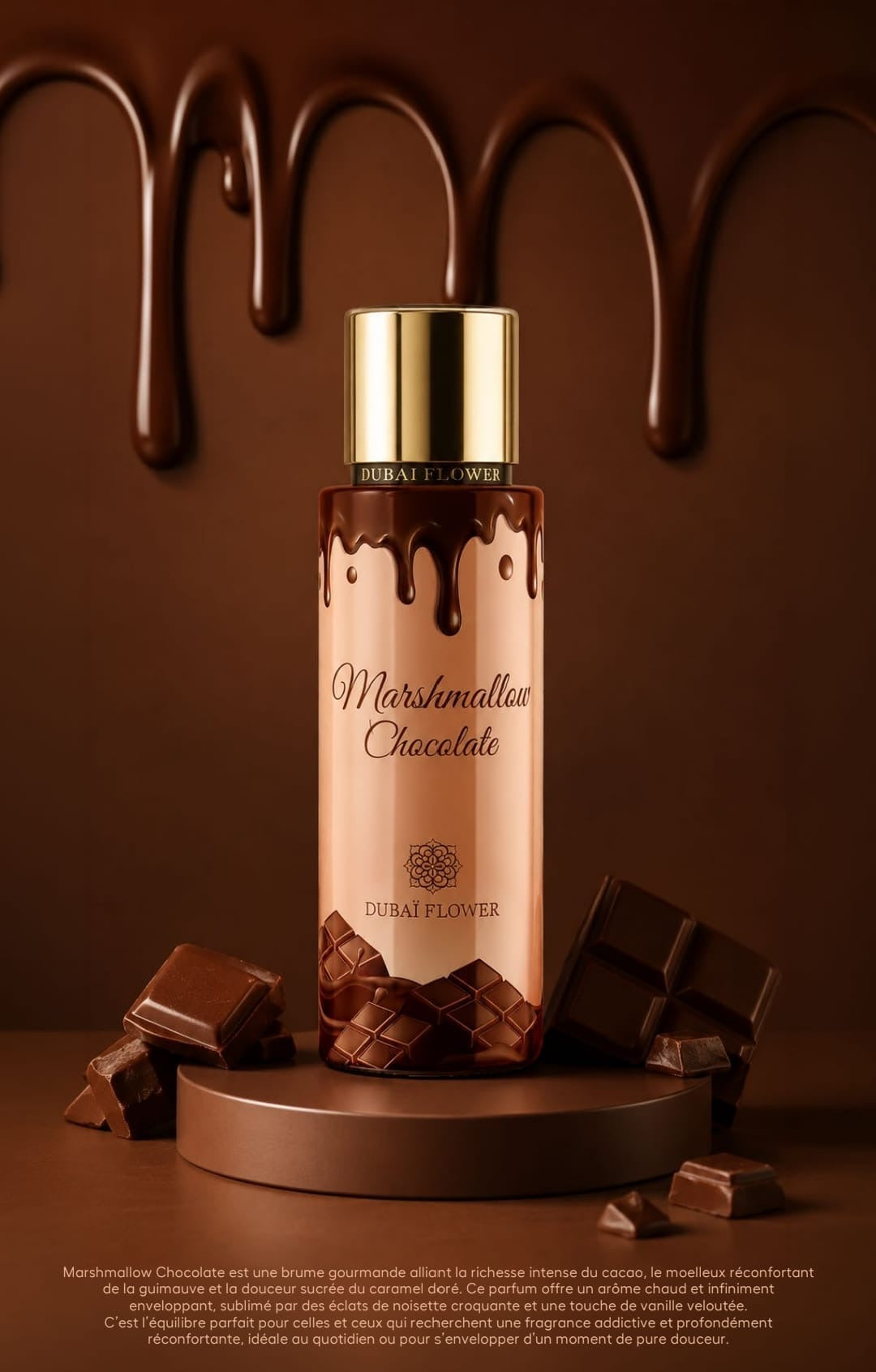 Brume Dubaï Flower — Marshmallow Chocolaté