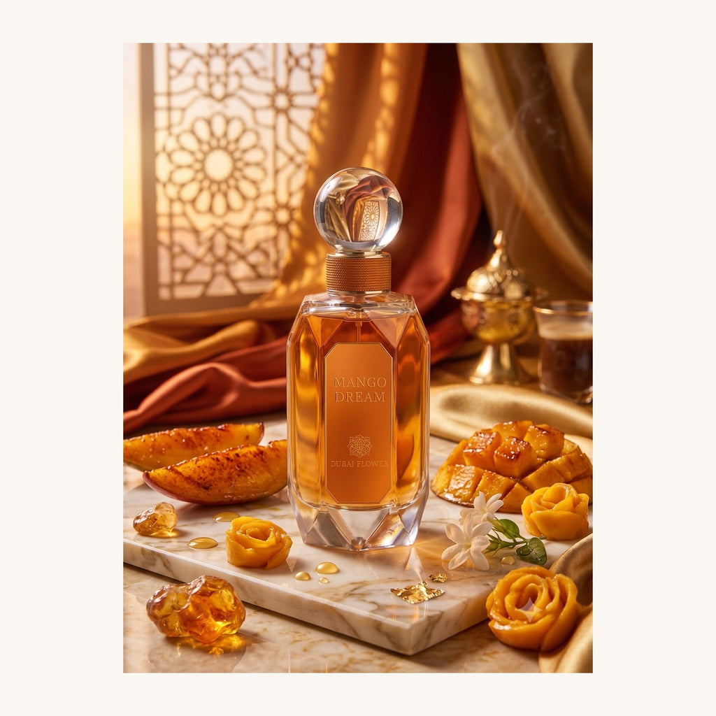 Dubai Flower — Mango Cream