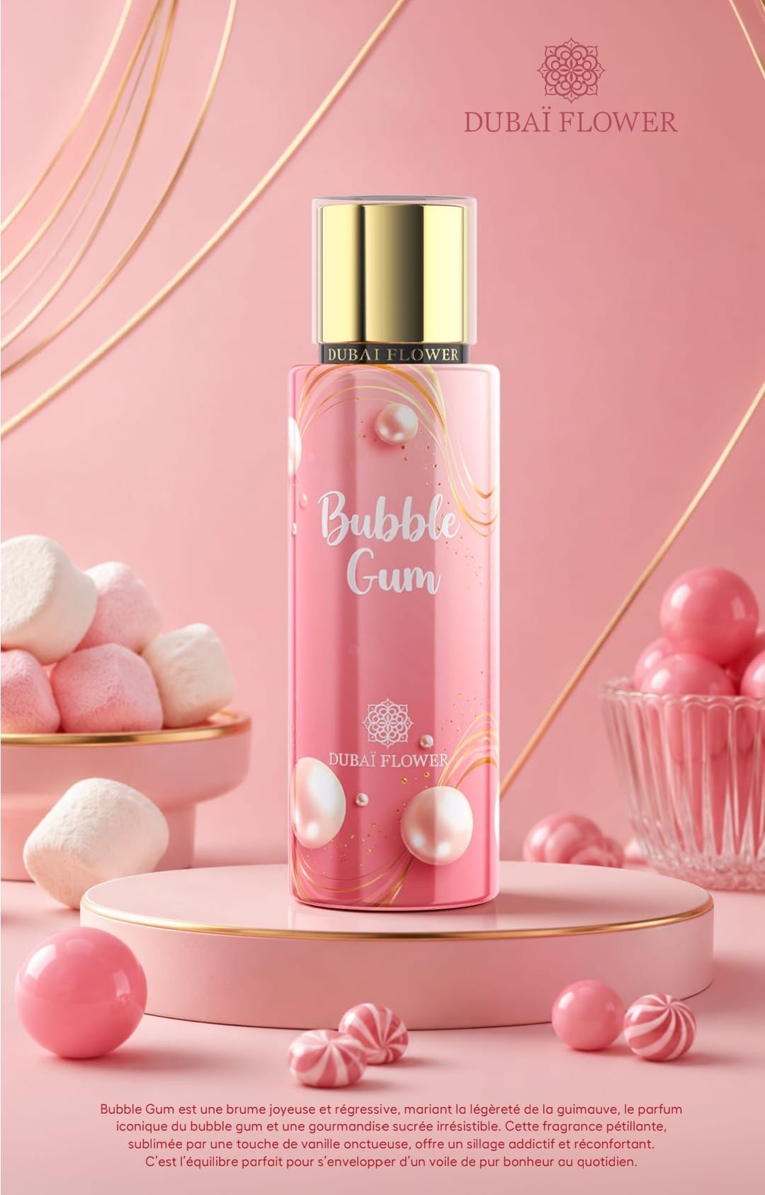 Brume Dubaï Flower — Bubble Gum